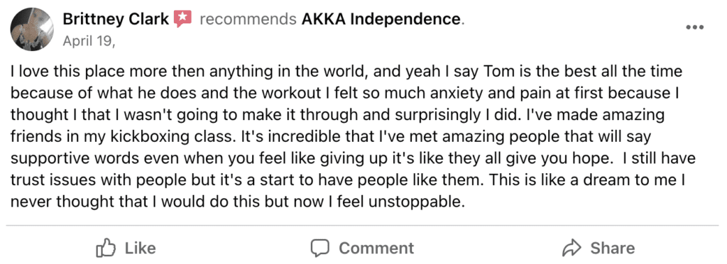 Fitness Kickboxing Classes | AKKA Independence